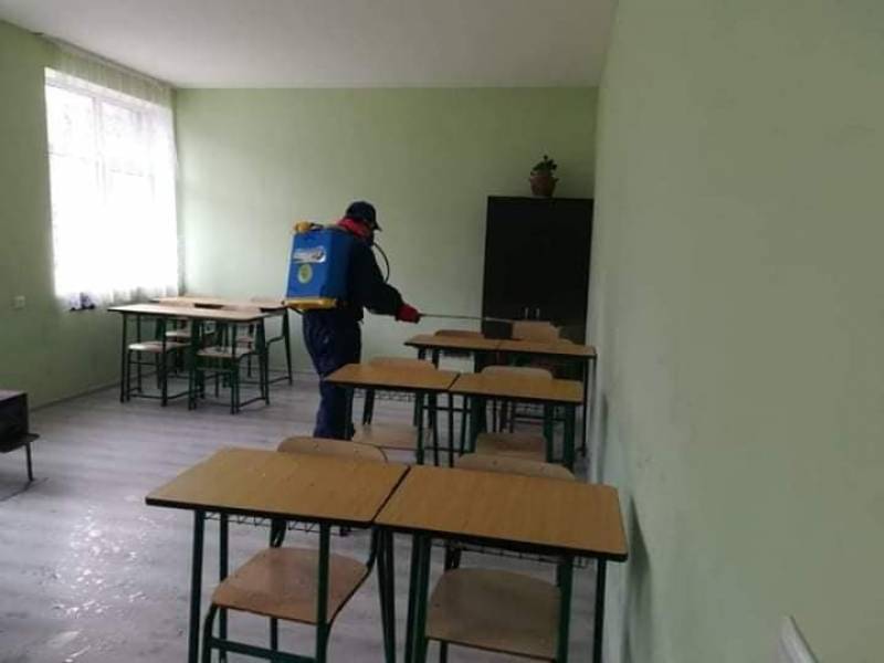 ცაგერის მუნიციპალიტეტის საჯარო სკოლებში ჩატარდა კორონავირუსის პრევენციასთან...